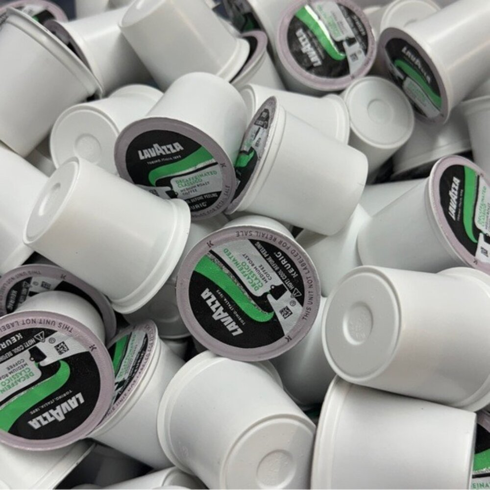 100 cups Keurig Lavazza DECAFFINATED Classico M Roast  ct  K-Cups LOOSE NO BOX